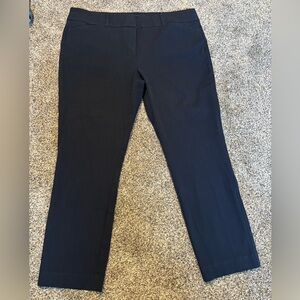 LOFT Navy Blue Skinny Ankle Dress Pants